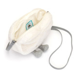 Amuseables Cream Heart Bag, View 2