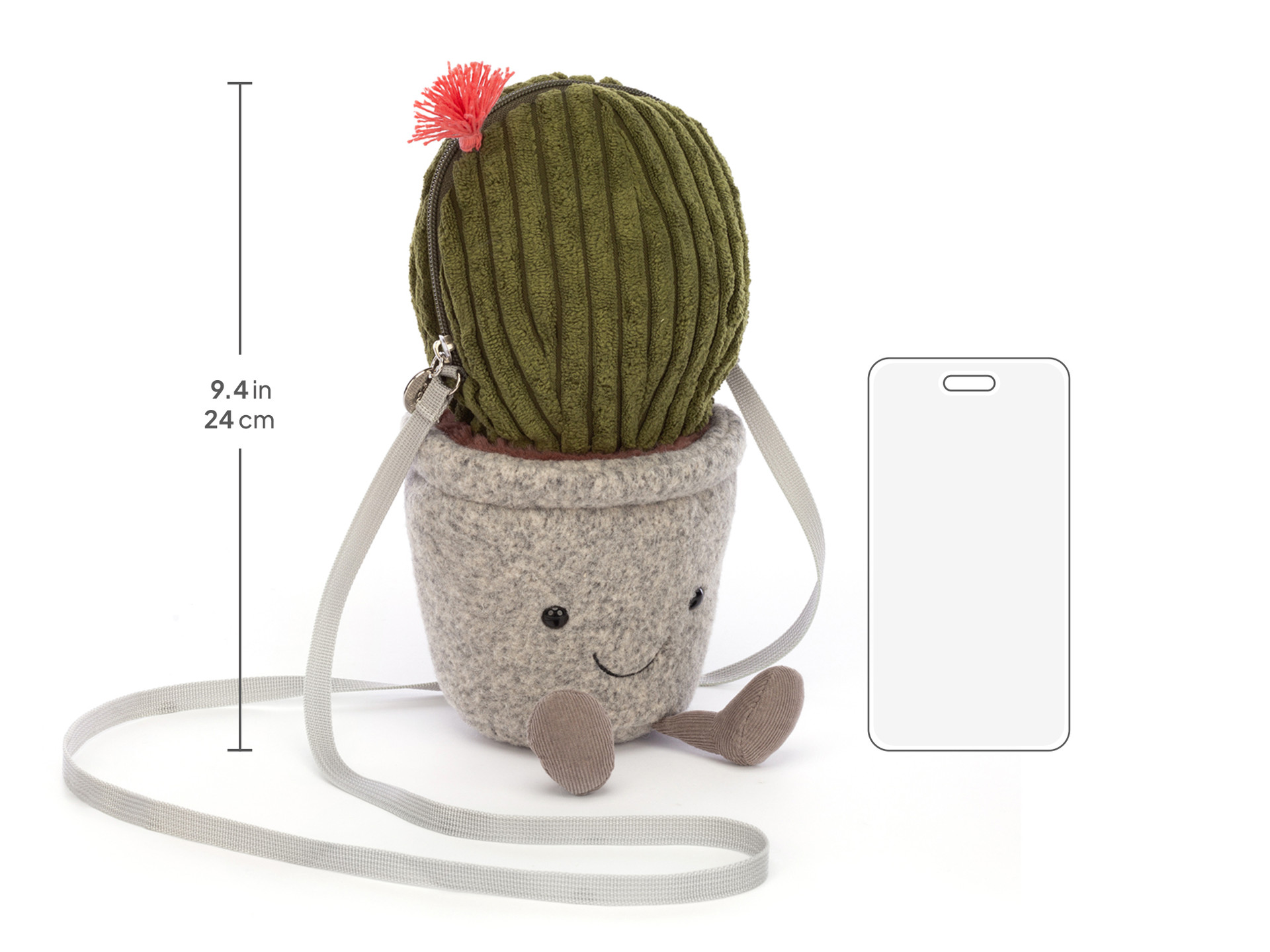 Amuseables Cactus Tasche  Offizielles Jellycat