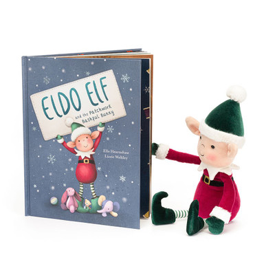 Eldo Elf and the Patchwork Bashful Bunny Buch und Eldo Elf