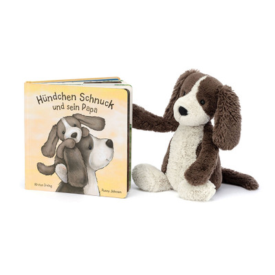 Hundchen Schnuck Und Sein Papa Book and Bashful Fudge Puppy, View 4