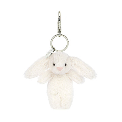 Bashful Cream Bunny Bag Charm, Main View