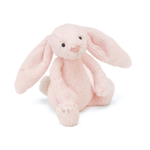 Bashful Pink Bunny Rattle, Main View