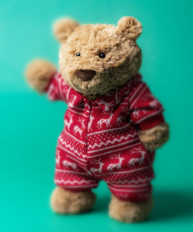 Bartholomew Bear Winter Pyjamas