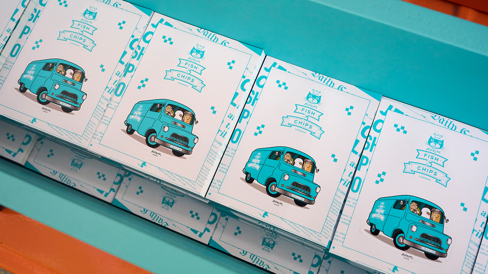 Jellycat Fish and Chips Geschenkbox