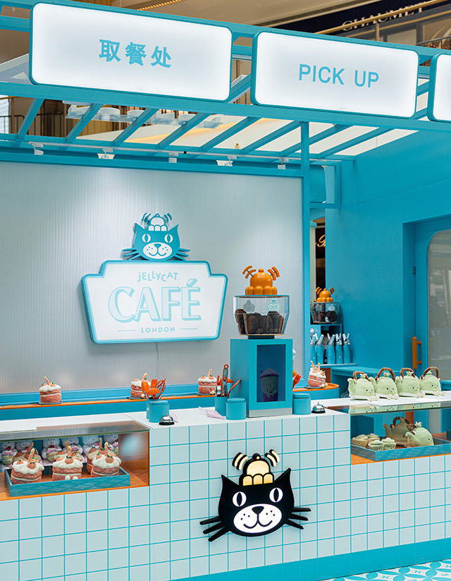 Jellycat Cafe Shanghai Counter