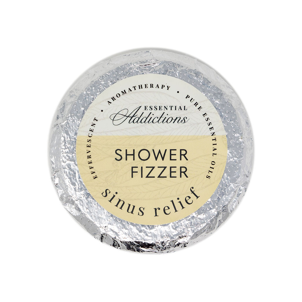 Shower Fizzer for sinus relief Shower Bombs Essential Addictions