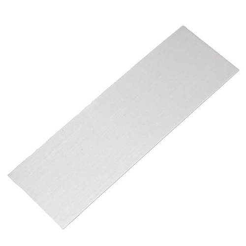 Silver Sublimate .020" Brushed Aluminum Engraving Blanks