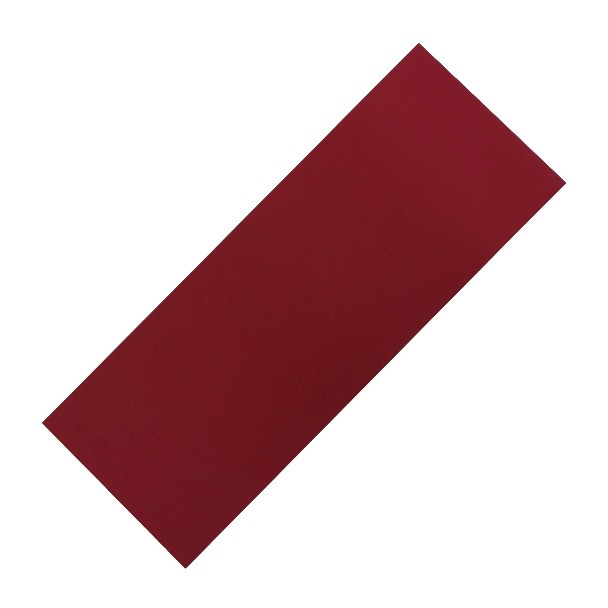 Anodized Aluminum Brushed Red .020 Engraving Blank Plate