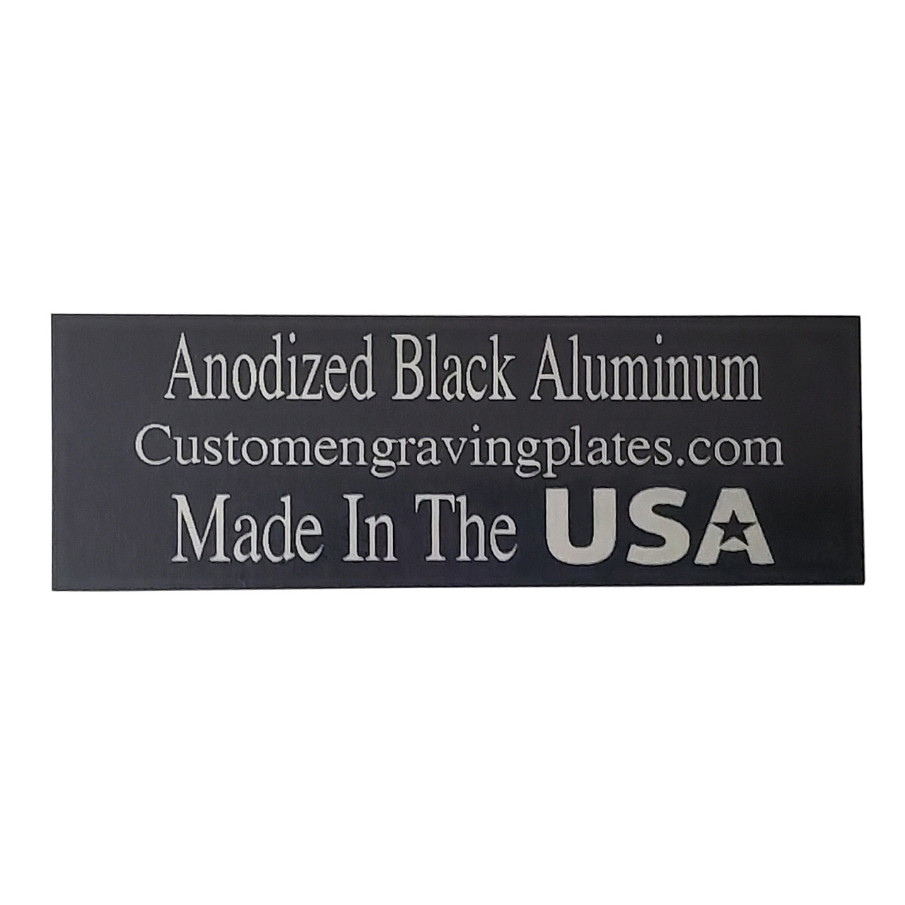 Blank Anodized Engraving Plates Custom Anodized Plaques Wholesale