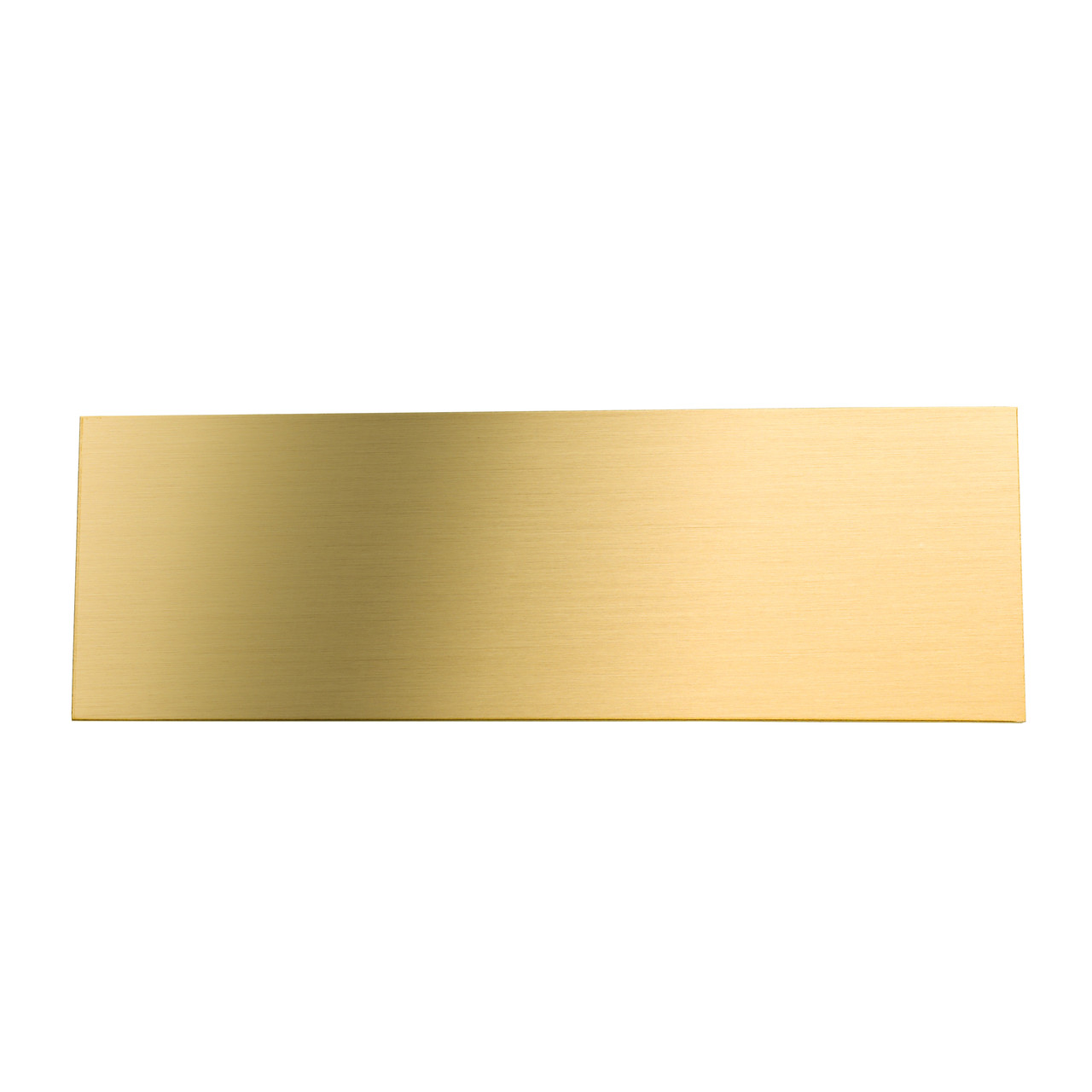 Custom Engraving Brush Finish Blank Brass Plates  Trophy, Name, Furniture  & Door, Picture Frames, and Perpetual Plaques