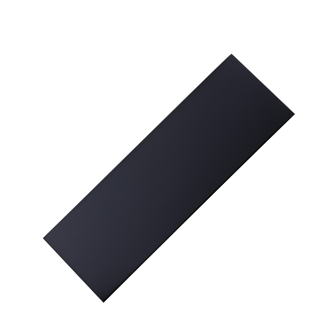 Matte Black Custom Hang Tag Square - 1-1/2 x 3-1/8 (100 pcs)