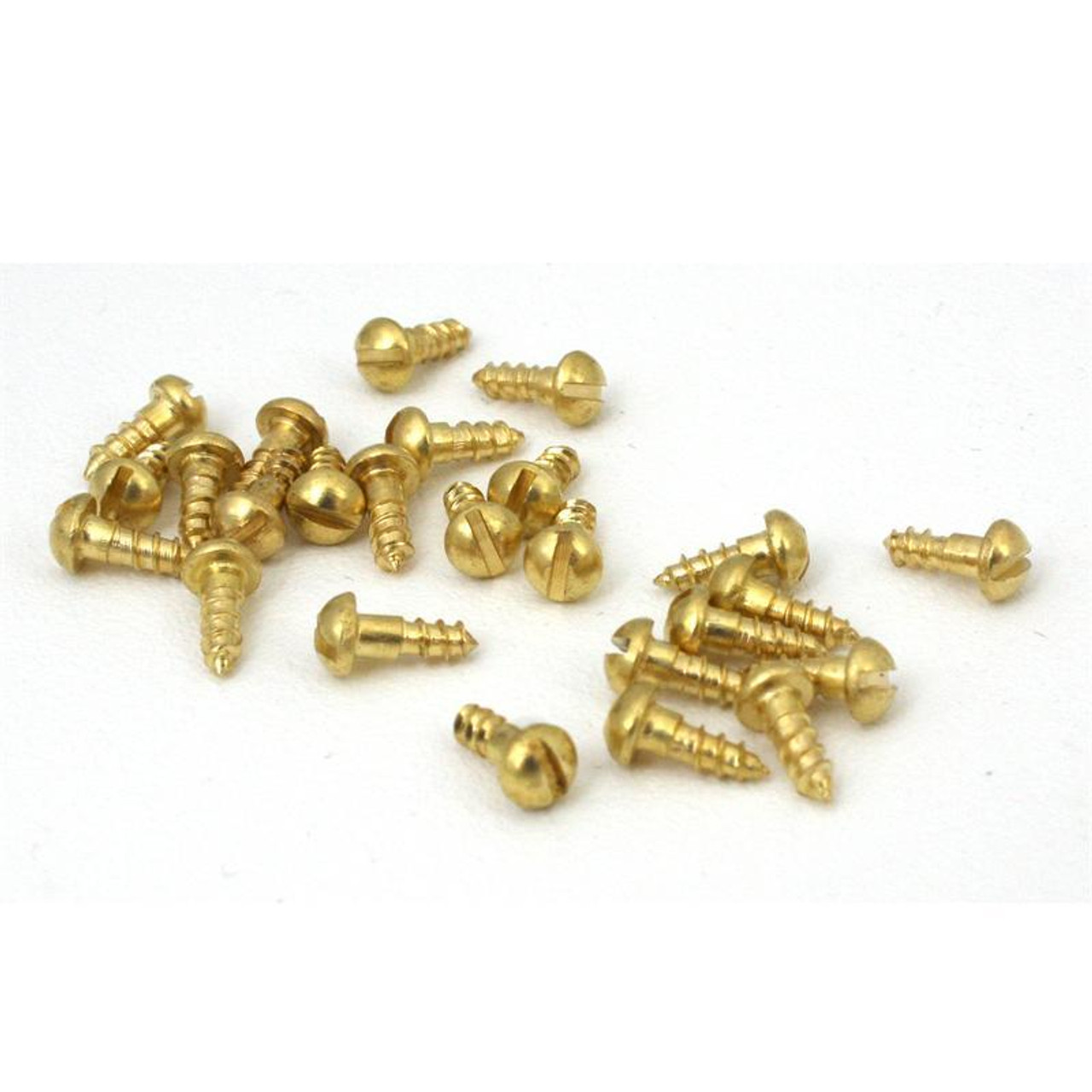 Wood Screws for Engraving Plates Gold Color - Plaque Fasteners