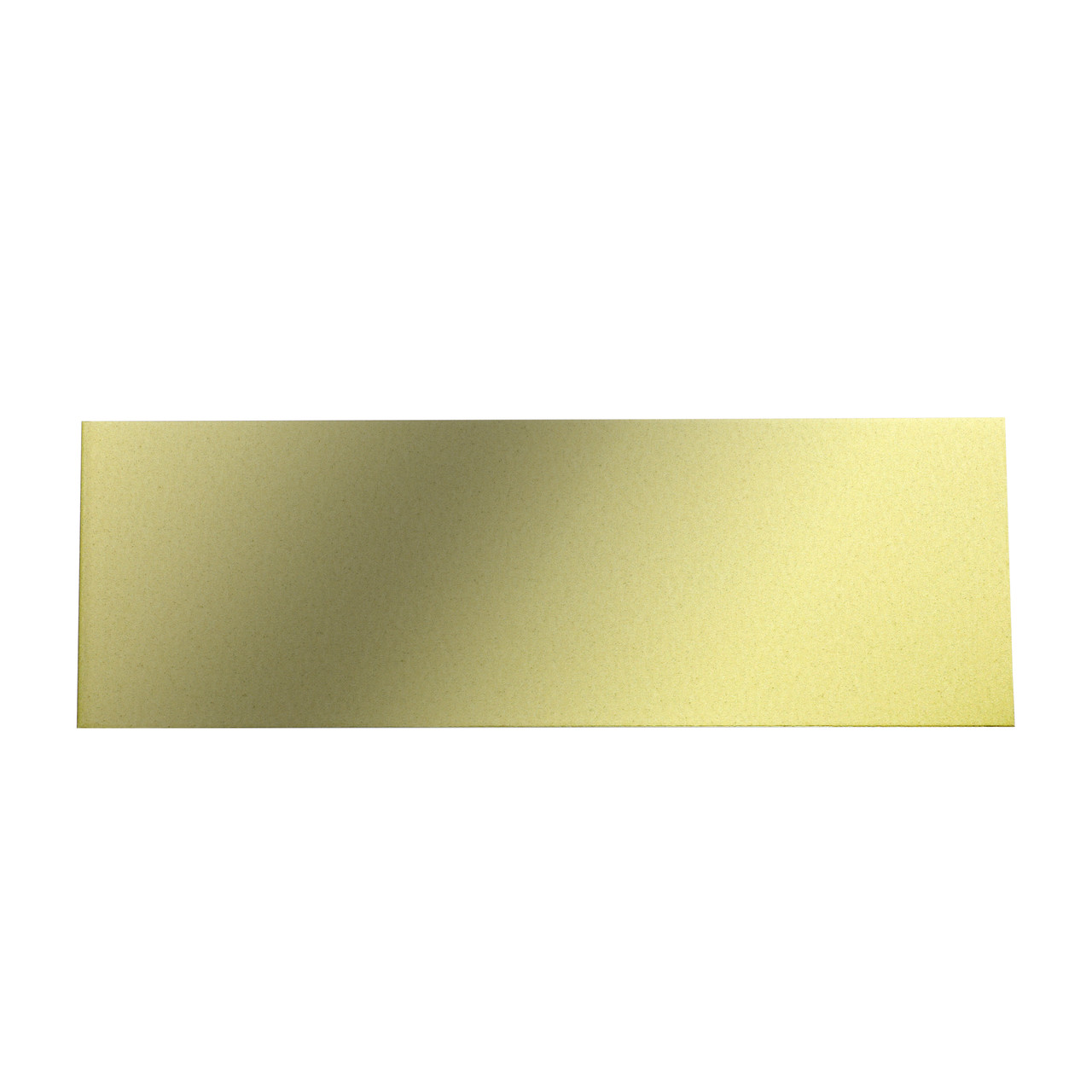 3 x 1 Brass Tags Blank Rectangle .040