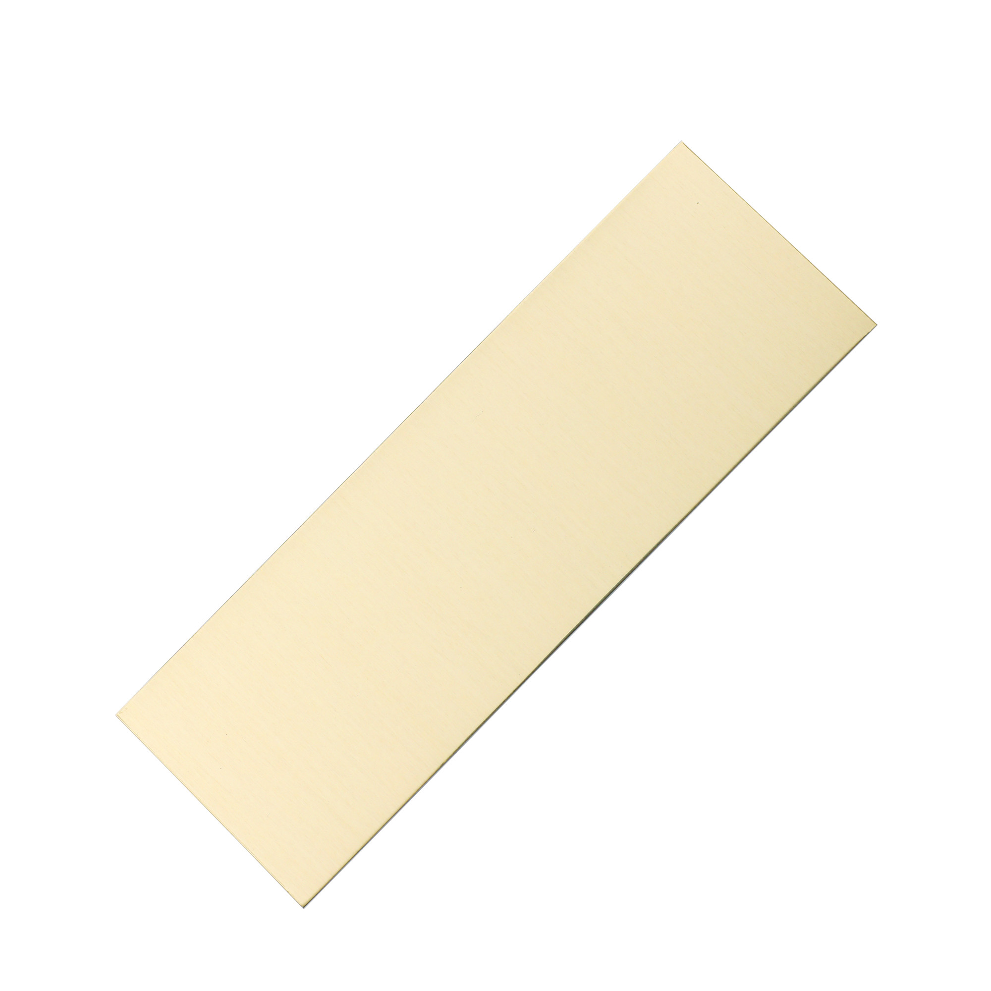 Gold on Aluminum .025" Engraving Blanks