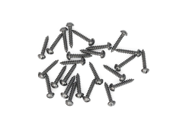 3/8" Engraving Plate Black Mounting Screws for Plaques Black Color 25 Pack 