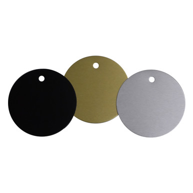 5/8 Anodized Aluminum Blanks 50, Aluminum Disks, Aluminum Circles 