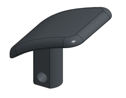 PeriPla™ Perineum Pad (MA-PERI1) — smaller, slightly convex