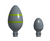 Eurasian Crane head vs Standard 25 series egg head