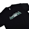 IAG Mountain Logo Black T-Shirt - Front 2
