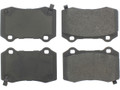 PosiQuiet 06-08 Grand Cherokee SRT-8 / 08 Challenger SRT-8 Deluxe Plus Rear Brake Brake Pads - 104.10530