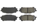 PosiQuiet Late 03-05 WRX Deluxe Plus Rear Brake Pads FMSI D1004 - 105.10040 PosiQuiet Late 03-05 WRX Deluxe Plus Rear Brake Pads FMSI D1004 - 105.10040