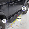 IAG Full Length EZ-Step® Add-on for 2021+ Ford Bronco 2-Door - Dimensions
