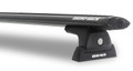 Rhino-Rack 16-20 Toyota Tacoma 4 Door Pick Up Vortex RLT600 Ditch Mount 2 Bar Roof Rack - Black - JA9110