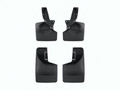 WeatherTech 21-22 Ford Bronco (225/265/285 Width Tire Sizes) Front & Rear No Drill Mudflaps - Black - 110148-120151