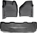 WeatherTech 15 Ford F-150 (Supercrew and Supercab Only) Front & Rear FloorLiners - Black - 44697-1-6 WeatherTech 15 Ford F-150 (Supercrew and Supercab Only) Front & Rear FloorLiners - Black - 44697-1-6