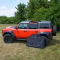 IAG I-Line Rear Top Panel Storage Bag for 2021+ Ford Bronco Four Door - Installed 2