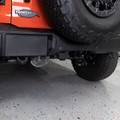 IAG I-Line Rear Bumper Black TPE Tow Loop Cover Pair for 2021+ Ford Bronco - Installed 1