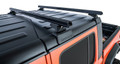 Rhino-Rack 20-21 Jeep Gladiator 4 Door Heavy Duty 2 Bar Backbone Roof Rack w/RCL Legs - Black - JC-00297 Rhino-Rack 20-21 Jeep Gladiator 4 Door Heavy Duty 2 Bar Backbone Roof Rack w/RCL Legs - Black - JC-00297