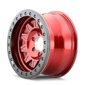 Dirty Life 9302 Roadkill Race 17x9/5x127 BP/-14mm Offset/71.5mm Hub Crimson Candy Red Wheel Beadlock - 9302-7973R14