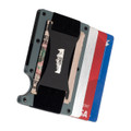 IAG Aluminum Wallet w/Money Clip, Cash Band, and Screwdriver Kit (Off-Road Logo) - No Clip Alternative