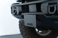 DV8 Offroad Capable Bumper Front License Plate Mount For 2021+ Ford Bronco - Installed DV8 Offroad Capable Bumper Front License Plate Mount For 2021+ Ford Bronco - Installed
