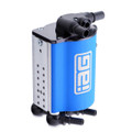 IAG Air Oil Separator AOS For 17-23 Ford F-150 & 17-25 Raptor 3.5L EcoBoost - Blue Angle 1