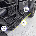 IAG Full Length EZ-Step Add-on for 2021+ Ford Bronco 2-Door - Dimensions IAG Full Length EZ-Step Add-on for 2021+ Ford Bronco 2-Door - Dimensions
