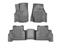 Husky Liners 2022 Jeep Grand Cherokee (New Style) Weatherbeater Black Front & 2nd Seat Floor Liner - 95411