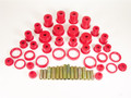 Prothane 84-99 Jeep Cherokee Total Kit - Red Prothane 84-99 Jeep Cherokee Total Kit - Red