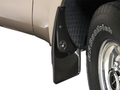 WeatherTech 2021+ Ford Bronco No Drill Mudflaps (Style 2/Will Not Fit 315 Tire Size) - Black - 120151