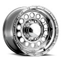 Raceline 887 Rock Crusher 17x9in / 5x127 BP / 0mm Offset / 83.82mm Bore - Polished Wheel - 887-79050