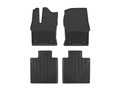 WeatherTech 22-24 Toyota Tundra/Tundra Hybrid Rear Rubber Mats - Black - W612