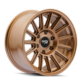Dirty Life Journey 9316 17x8.5 / 6-139.7 BP / 0mm Offset / 106mm Hub Matte Bronze Wheel - 9316-7883MZ
