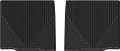 WeatherTech 09+ Ford Flex Rear Rubber Mats - Black - W231 WeatherTech 09+ Ford Flex Rear Rubber Mats - Black - W231