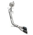 Corsa 2024-2025 Ford Ranger 3in Cat-Back Exhaust 4in Black PVD Pro-Series Slash Cut Twin Tip - 21246BLK Corsa 2024-2025 Ford Ranger 3in Cat-Back Exhaust 4in Black PVD Pro-Series Slash Cut Twin Tip - 21246BLK