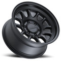 Raceline 958B Rogue 17X8.5 / 5X127 / 0mm Offset 78.1 Bore - Satin Black - 958B-78550-00