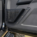 IAG Front Door Bin Black Steel Molle 2021+ Ford Bronco - Passenger Side Installed IAG Front Door Bin Black Steel Molle 2021+ Ford Bronco - Passenger Side Installed