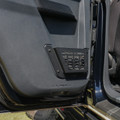 IAG Rear MOLLE Panel Door Pocket For 2021 + Ford Bronco Four Door - Installed IAG Rear MOLLE Panel Door Pocket For 2021 + Ford Bronco Four Door - Installed