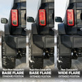 IAG Trail Shield Mud Flaps Front & Rear Set For 2021+ Ford Bronco - Adjustable Width for Flares