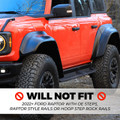 IAG Full Length EZ-Step Add-on DOES NOT FIT 2022+ Ford Bronco Raptor